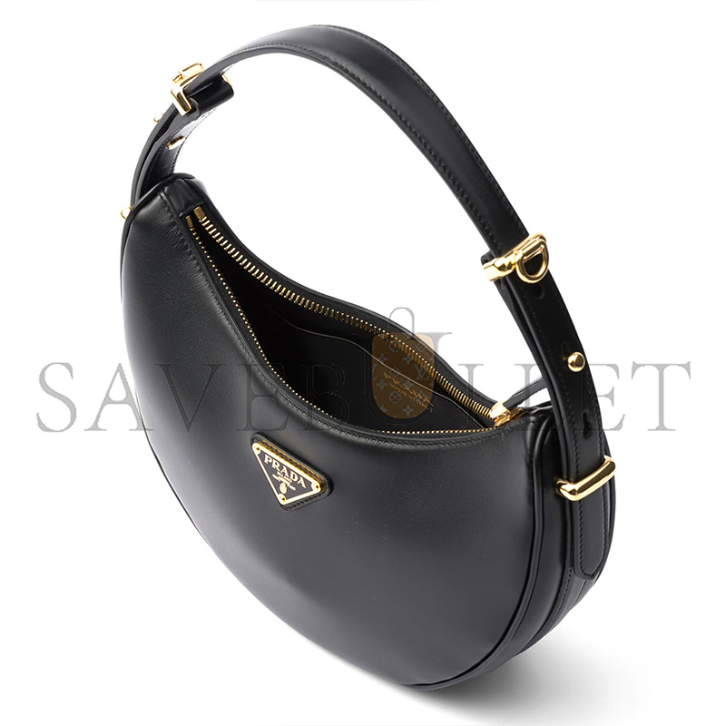 PRADA ARQUÉ SMALL LEATHER SHOULDER BAG 1BC194 (22.5*18.5*6cm) PRADA ARQUÉ SMALL LEATHER SHOULDER BAG 1BC194 (22.5*18.5*6cm)